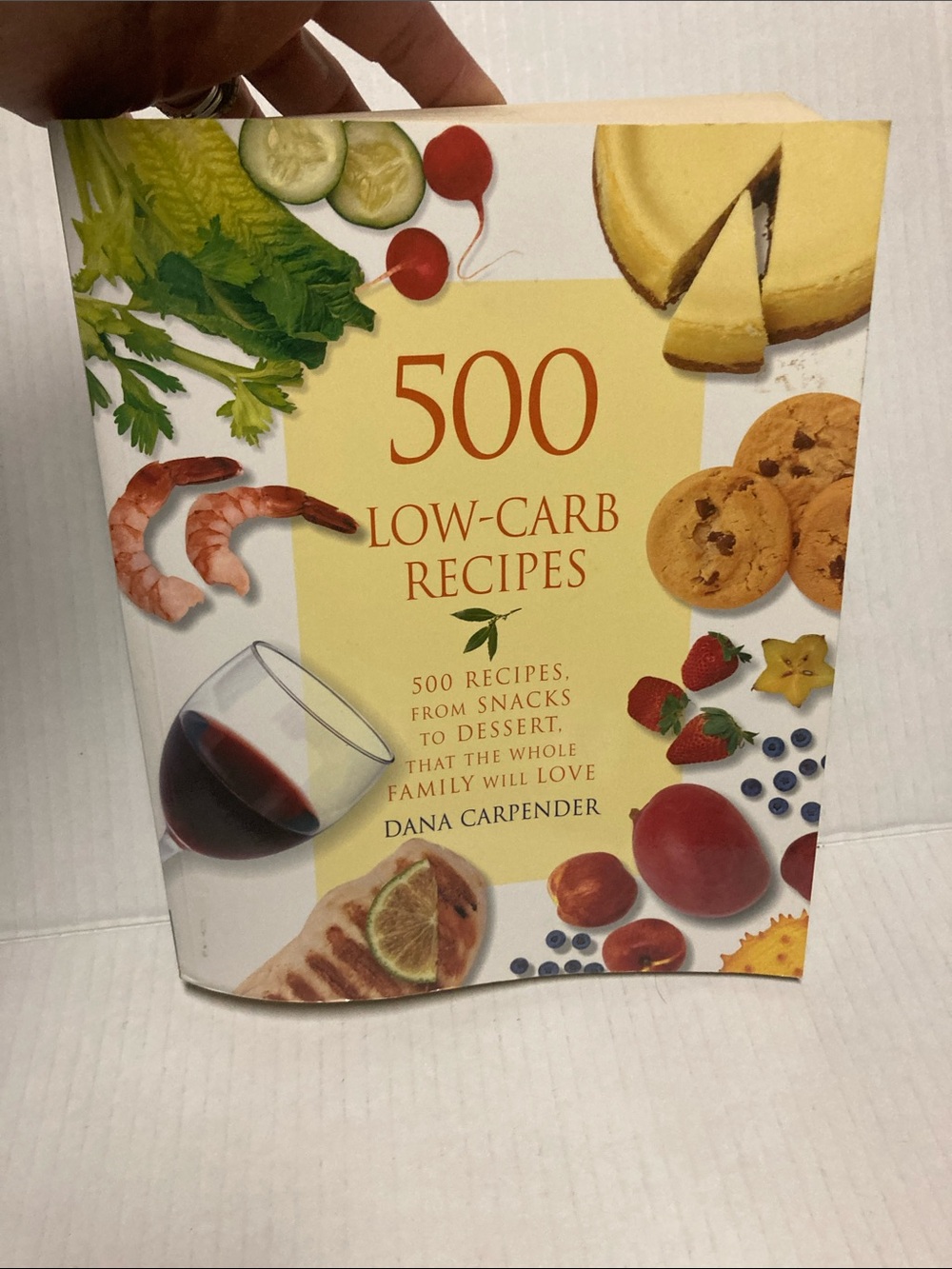 500 Low-Carb Recipes - Paperback Book